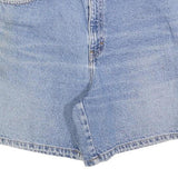 GITANO Womens Denim Blue Casual Shorts S W26 High Waist Classic Fit