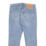 LEVI'S 512 LO-BALL Mens Jeans Blue Slim Slim Straight Denim Light W31 L26 Slim