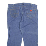 DICKIES Mens Jeans Blue Regular Straight Denim Medium W42 L30 Workwear
