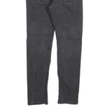 LEVI'S 510 Mens Slim Black Denim Medium W31 L27 Slim Fit Zip Jeans