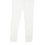 ALL SAINTS Womens White Regular Skinny Denim Jeans Cotton Blend W26 L29 Stylish