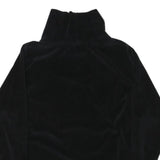 GANTOS Womens Black Sweatshirt Roll Neck M Comfortable Fit Luxe Polyester Blend