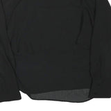 ZARA Womens Black Basic Long Sleeve Round Neck Top M Lightweight