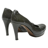 JAIME MASCARO Womens Black Platform High Heels Synthetic UK 6 Dress Shoes