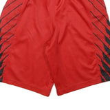 NIKE Mens Red & Black Sports Casual Athletic Shorts S W23 Elite