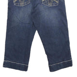 KUT Womens Denim Blue Shorts UK 10 W30 Cropped Capri Casual
