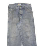 CARHARTT Womens Regular Blue Denim Cotton Blend Jeans W30 L28 Button Closure