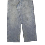 CARHARTT Womens Regular Blue Denim Cotton Blend Jeans W30 L28 Button Closure