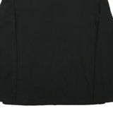 LAUREN RALPH LAUREN Womens Black Cotton Blend Long Sleeve Crew Neck Classic