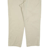 DICKIES Mens Regular Fit Beige Cotton Blend Trousers W42 L30 Workwear Zip