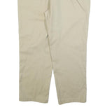 DICKIES Mens Regular Fit Beige Cotton Blend Trousers W42 L30 Workwear Zip