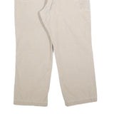 CARHARTT Mens Cotton Blend Beige Relaxed Straight Trousers W40 L28 Workwear