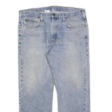 CARHARTT Mens Jeans Blue Regular Straight Denim Light W38 L30 Zip Cotton Blend