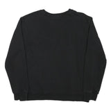 DSQUARED2 Mens Black Icon Crew Neck Sweatshirt L Cotton Blend Pullover