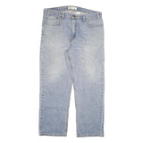 LEVI'S Mens Regular Fit Blue Denim Jeans W38 L30 Classic Cotton Blend Zip