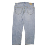LEVI'S Mens Regular Fit Blue Denim Jeans W38 L30 Classic Cotton Blend Zip