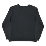 PUMA Mens Black Sweatshirt XL Crew Neck Cotton Blend Pullover Logo