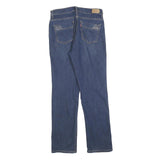 LEVI'S 512 Straight Womens Jeans Blue Slim Denim W30 L30 Studded Pocket Detail