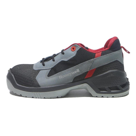 HONEYWELL Womens Safety Lace-Up Work Shoes Black & Grey Synthetic UK 7