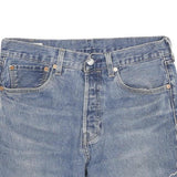 LEVI'S Womens Denim Blue Cut-Off Shorts M W31 Classic Fit Casual Casualwear