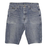 WRANGLER Mens Denim Blue Casual Shorts XL W34 Classic Cotton Blend Comfortable