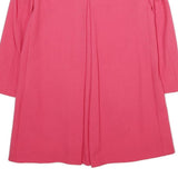 ZARA Womens Pink Jacket XS Polyester Blend Plain Button Closure Stylish Elegant