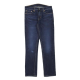 LEVI'S Mens Jeans Blue Slim Straight Denim Medium W29 L30 Classic Zip Denim