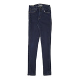 LEVI'S 721 Womens Jeans Blue Slim Skinny Denim Medium W24 L31 Classic Fit