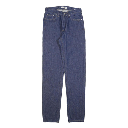 CARHARTT Womens Slim Slim Straight Denim Medium W26 L32 Cotton Blend Zip Jeans