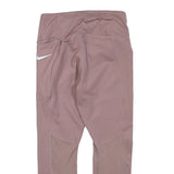 NIKE Womens Joggers Pink Slim Tapered Size S W24 L22 Athletic Gym Wear