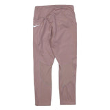 NIKE Womens Joggers Pink Slim Tapered Size S W24 L22 Athletic Gym Wear