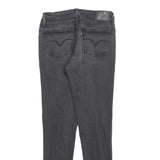LEVI'S 710 Womens Jeans Black Slim Skinny Denim W28 L30 Stretch Cotton Blend