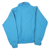 HELLY HANSEN Mens Blue & Purple Outdoor Jacket S Polyester Blend Zip Collar