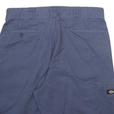 DICKIES Mens Shorts Blue Casual Loose L W36 Workwear Polyester Blend