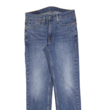 LEVI'S 514 Classic Mens Jeans Blue Classic Straight Denim Medium W32 L32 Zip
