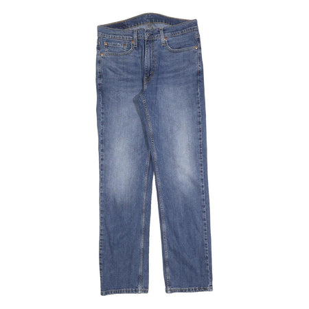 LEVI'S 514 Classic Mens Jeans Blue Classic Straight Denim Medium W32 L32 Zip