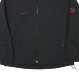 MAMMUT Womens Black Jacket 2XL Polyester Blend Zip Outdoor Lightweight