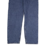 WRANGLER Mens Regular Blue Denim Classic Jeans W38 L30 Zip Closure
