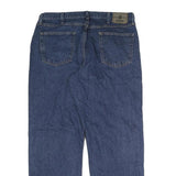 WRANGLER Mens Regular Blue Denim Classic Jeans W38 L30 Zip Closure
