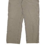 CARHARTT Mens Cotton Blend Beige Relaxed Straight Trousers W31 L28 Workwear
