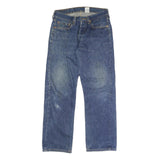 LEVI'S 501 Mens Jeans Blue Regular Straight Denim Medium W31 L29 Classic Button