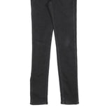 LEVI'S Womens Jeans Black Slim Skinny Denim W25 L32 Elastic Cotton Blend