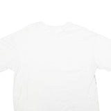 NIKE Mens White Duke Blue Devils Graphic T-Shirt L Short Sleeve Crew Neck