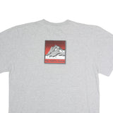 THE NORTH FACE Mens Grey Graphic T-Shirt XL Short Sleeve Crew Neck Cotton