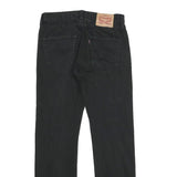 LEVI'S 501 BIG E Mens Jeans Black Classic Straight Denim W30 L32 Button Fly