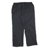 REEBOK Womens Joggers Black & Pink Relaxed Tapered 2XL W36 L30