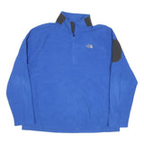 THE NORTH FACE Mens Blue Pullover Patterned Crew Neck Basic Knit 2XL Outdoor