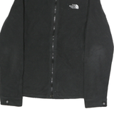 THE NORTH FACE Womens Black Fleece Jacket S Polyester Zip Outdoor Lightweight