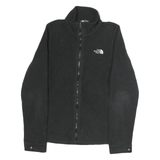 THE NORTH FACE Womens Black Fleece Jacket S Polyester Zip Outdoor Lightweight
