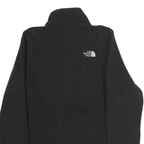 THE NORTH FACE Womens Black Fleece Jacket S Polyester Zip Outdoor Lightweight